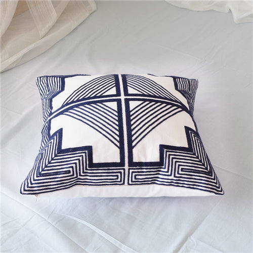 Nordic Style Canvas Throw Pillow  - Quadrant