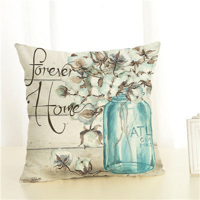 Decorative 'Forever Home' Throw Pillow