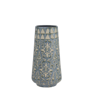 'Liam' Blue Grey Ceramic Vase